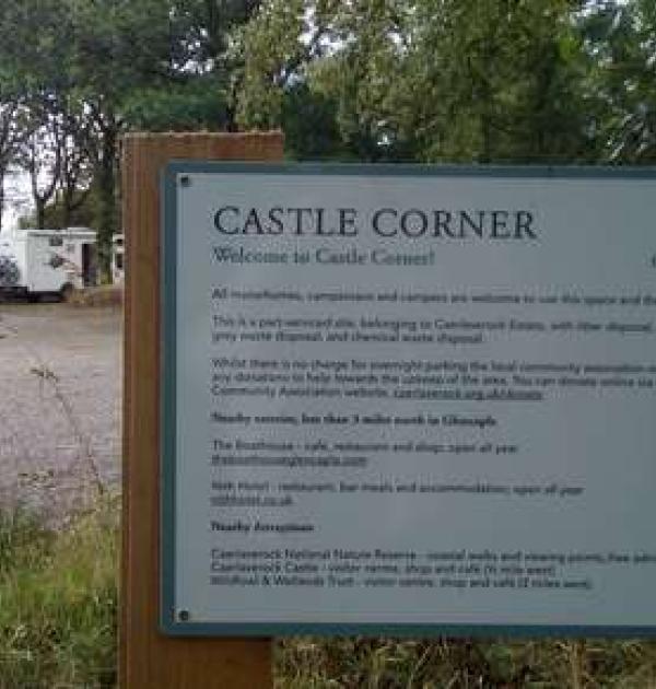 Hoofdfoto Caerlaverock Castle Corner Camp Site
