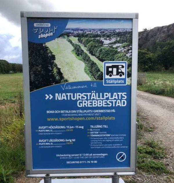 Hoofdfoto Naturställplats Grebbestad
