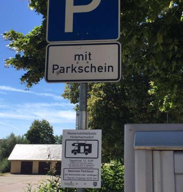Hoofdfoto Parking  Hinterhermsdorf