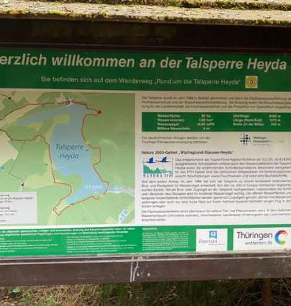 Hoofdfoto Thalsperre Heyda